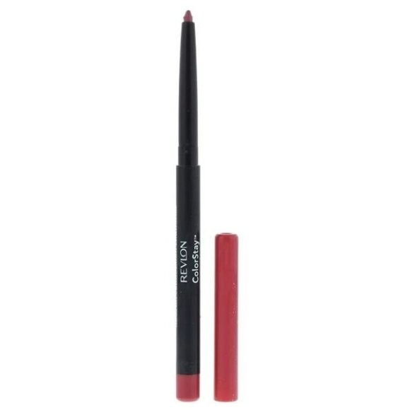 Revlon Colorstay Lip Liner Soft Flex Pink 650 Built-in Sharpener Long Wear - Picture 1 of 3
